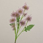 Decorative branch Globe thistle GESKENDA, purple, 24"/60cm