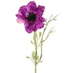 False anemone OKAPI, violet, 22"/55cm, Ø4"/10cm