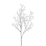 Artificial coral branch ZORVEK, frosted, white-brown, 28"/70cm