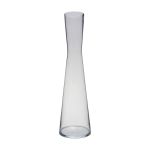 Slim flower vase SYRMA made of glass, transparent, 40cm, Ø10cm