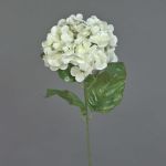 Artificial hydrangea MONA, cream, 28"/70cm, Ø 6.3"/16cm