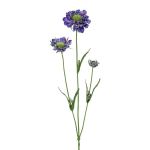 Artificial scabiosa branch ATLENTO, purple, 26"/65cm