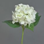 Artificial Hydrangea GABRIELLA, cream, 20"/50cm, Ø 7"/18cm