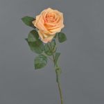 Kunstrose KAILIN, lachs-rosa, 65cm, Ø9cm