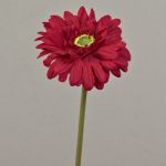 Künstliche Blume Gerbera QIUDONG, rot, 50cm, Ø12cm