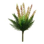 Artificial heather RUOYAN on a stem, fuchsia, 12"/30cm