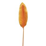 Plastic strelitzia leaves YISHAO, orange-pink, 90 cm