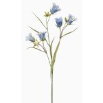 Artificial bellflower branch EMMELY, light blue, 26"/65cm