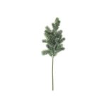 Plastic fir branch THOMAS, snow, 22"/55cm