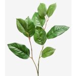 Decorative apple tree branch KONSTANTIN, green, 30"/75cm