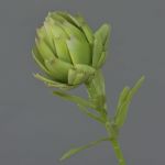 Textil Artischocken Blüte JENBALA, grün, 35cm, Ø7cm