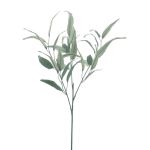 Artificial eucalyptus branch MALWINE, Eco Collection, green, 30"/75cm