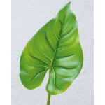 Artificial Calla Lily leaf KAMUELA, green, 45cm