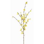 Decorative forsythia branch IHRANI, flowering, yellow, 3ft/90cm