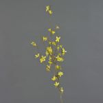 Decorative forsythia branch IHRANI, flowering, yellow, 3ft/90cm