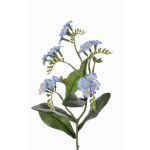 Artificial Forget-me-not ESTHER, blue, 14"/35cm, Ø0.6"/1.5cm