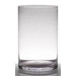 Floor vase of glass SANUA, cylinder/round, clear, 12"/30cm, Ø7"/19cm
