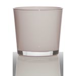 Flower pot ALENA, cylinder/round, light pink, 7"/19cm, Ø7"/19cm