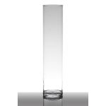 Flower vase SANYA EARTH, cylinder/round, clear, 16"/40cm, Ø3.5"/9cm