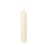 Chimney candle / Altar candle FRANZISKA, ivory, 20"/50cm, Ø 3.9"/10cm, 414h - Made in Germany