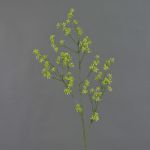 Fake flower deutzia ANKEA, green, 3ft/90cm, Ø 0.8"/2cm