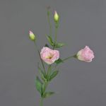 Artificial Lisianthus flower JUDIKA, pink, 28"/70cm, Ø 2"/5cm