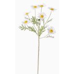 Artificial daisy LEONIA, white, 24"/60cm, Ø 2"/5cm