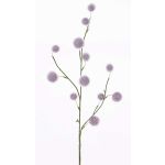Artificial ornamental leek EMRAH, light purple, 31"/80cm, Ø1.2"-1.8"/3-4.5cm
