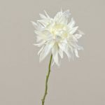 Decorative dahlia SMILA, cream, 22"/55cm, Ø 4.7"/12cm