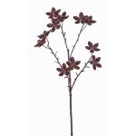 Artificial staranise spray DELANO with fruits, brown, 24"/60cm