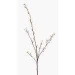 Artificial willow catkin branch LARDEIRA, white, 3ft/95cm