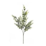 Decorative eucalyptus branch NOELIA, green, 28"/70cm
