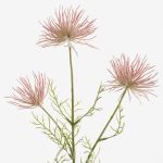 Textile flower chrysanthemum HARARE, pink, 26"/65cm