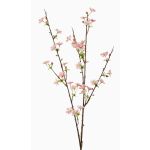 Artificial apple blossom branch TOSCA, flowering, pink, 33"/85cm