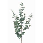 Plastic eucalyptus branch CALLIOPE, green-grey, 4ft/115cm