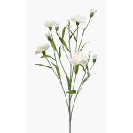 Textile flower carnation KANO, cream, 28"/70cm