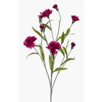 Textile flower carnation KANO, violet, 28"/70cm