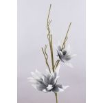 Foam lily MADEA, grey, 105cm, Ø20–30cm