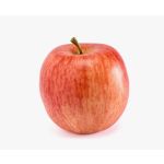 Faux apple AMENDO, red-yellow, 2.6"/6.5cm, Ø3"/7.5cm