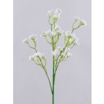 Textile gypsophila CECILIA, white, 70cm, Ø1cm