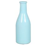 Glass bottle ANYA, light blue, 7"/18cm, Ø2.6"/6,5cm