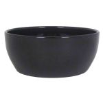Ceramic bowl TEHERAN BRIDGE, black, 3.7"/9.5cm, Ø9"/22.5cm