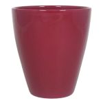 Ceramic vase TEHERAN PALAST, wine red, 7"/17cm, Ø5.3"/13,5cm