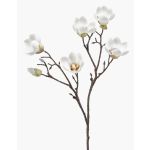 Artificial magnolia ANEU, cream, 65cm, Ø7–8cm