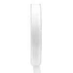 Polyester Dekoband WIARA, schneeweiß, 50m, 15mm