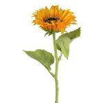 Decorative flower Sunflower ZOMFREN, yellow, 20"/50cm