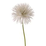 Artificial chrysanthemum NANDITA, white, 24"/60cm, Ø5.9"/15cm