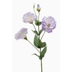 Artificial flower: Lisianthus JENO, light lilac and cream, 65 cm, Ø 7–9 cm