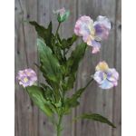 Stiefmütterchen Zweig künstlich SILANA, rosa-violett, 30cm, Ø3-6cm