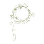 Artificial flower garland Baby's breath SIVON, white, 6ft/180cm